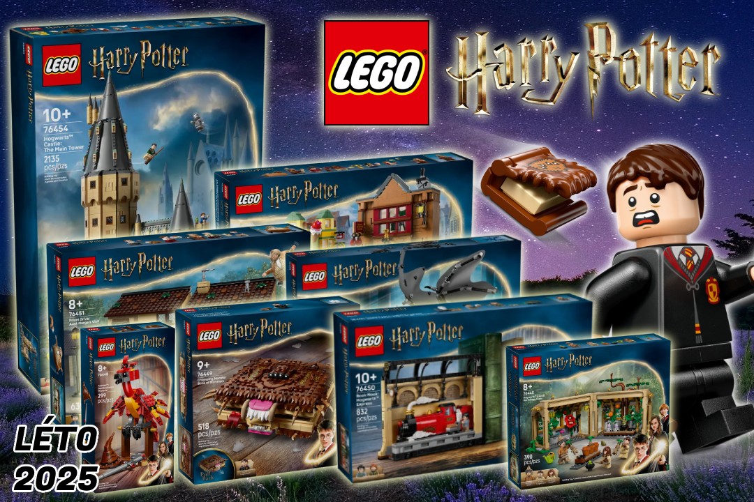 Čarovné LEGO Harry Potter sety pro červen 2025