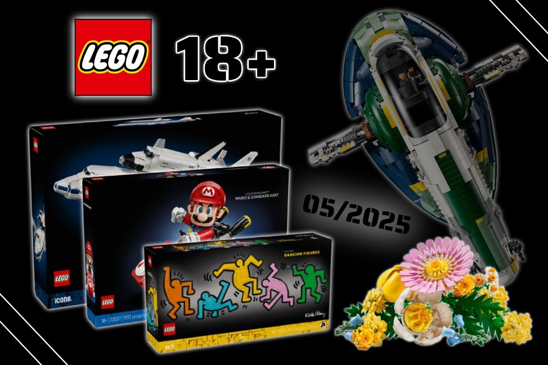 LEGO novinky pro dospělé | květen 2025