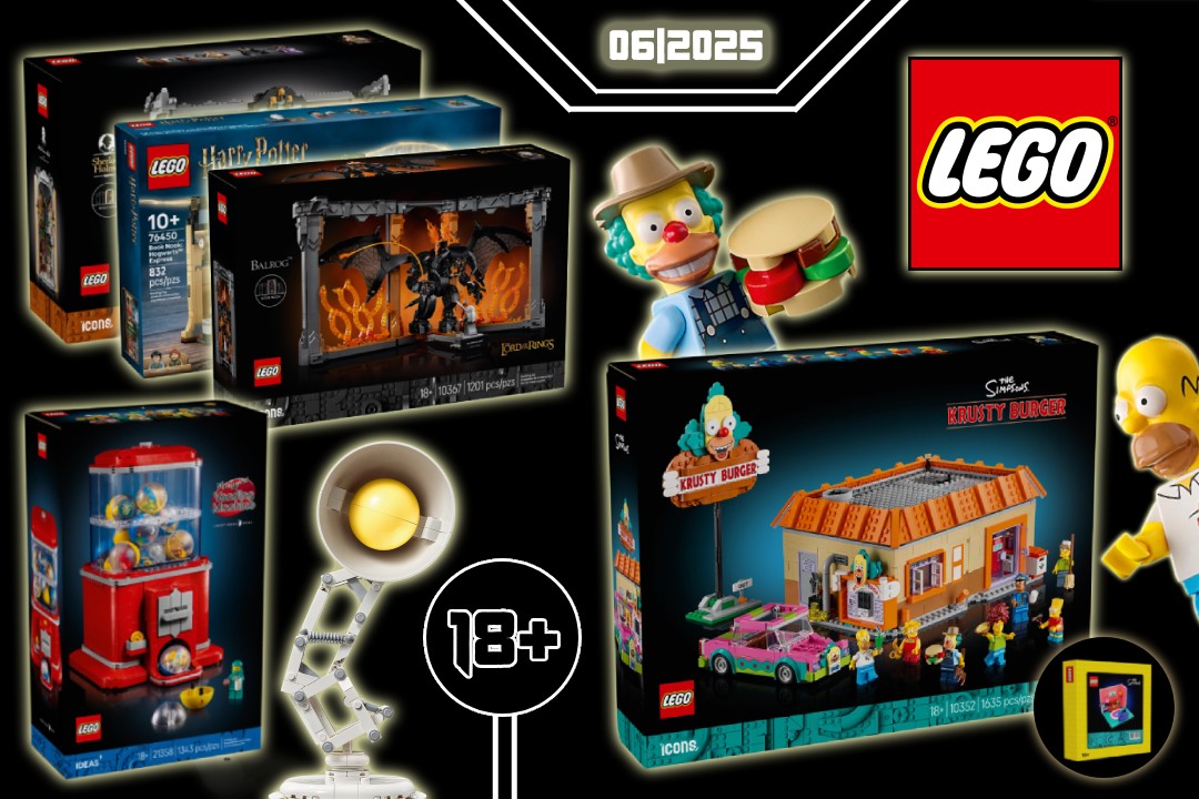 LEGO novinky pro dospělé | červen 2025
