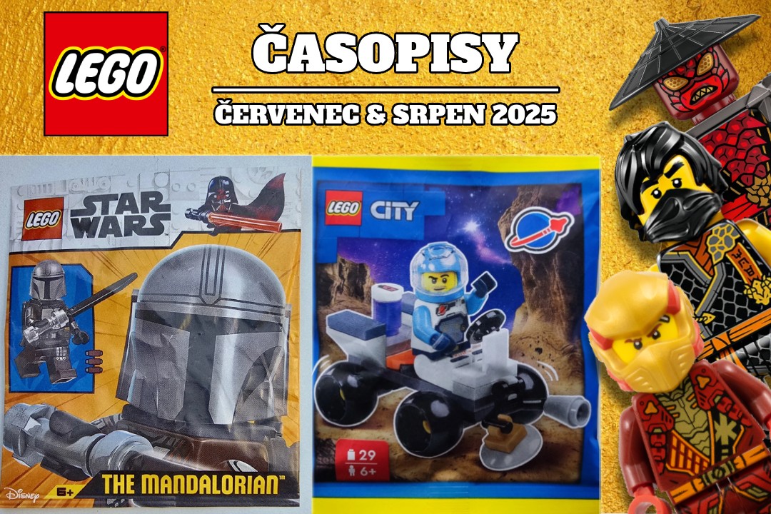 LEGO časopisy | červenec & srpen 2025