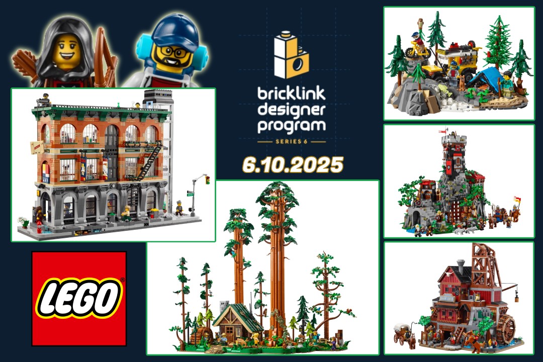 Bricklink Designer Program Series 6 předprodej vypukne již 6. října!