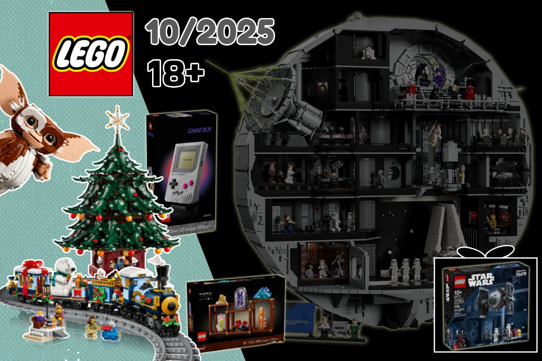 LEGO novinky pro dospělé | říjen 2025