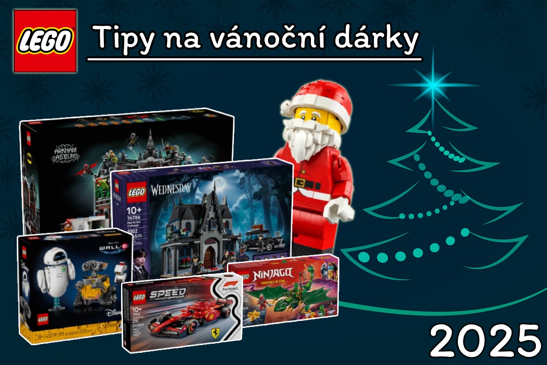 Tipy na vánoční dárky LEGO | 2025