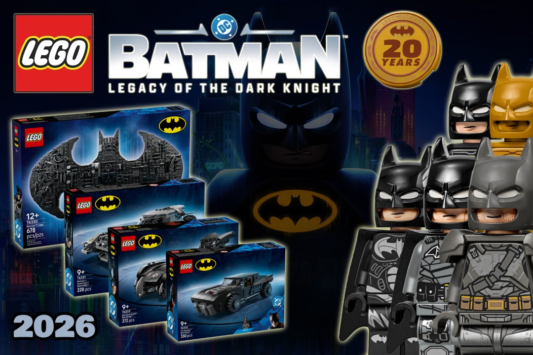 LEGO Batman 2026 - Nová videohra a výroční sady