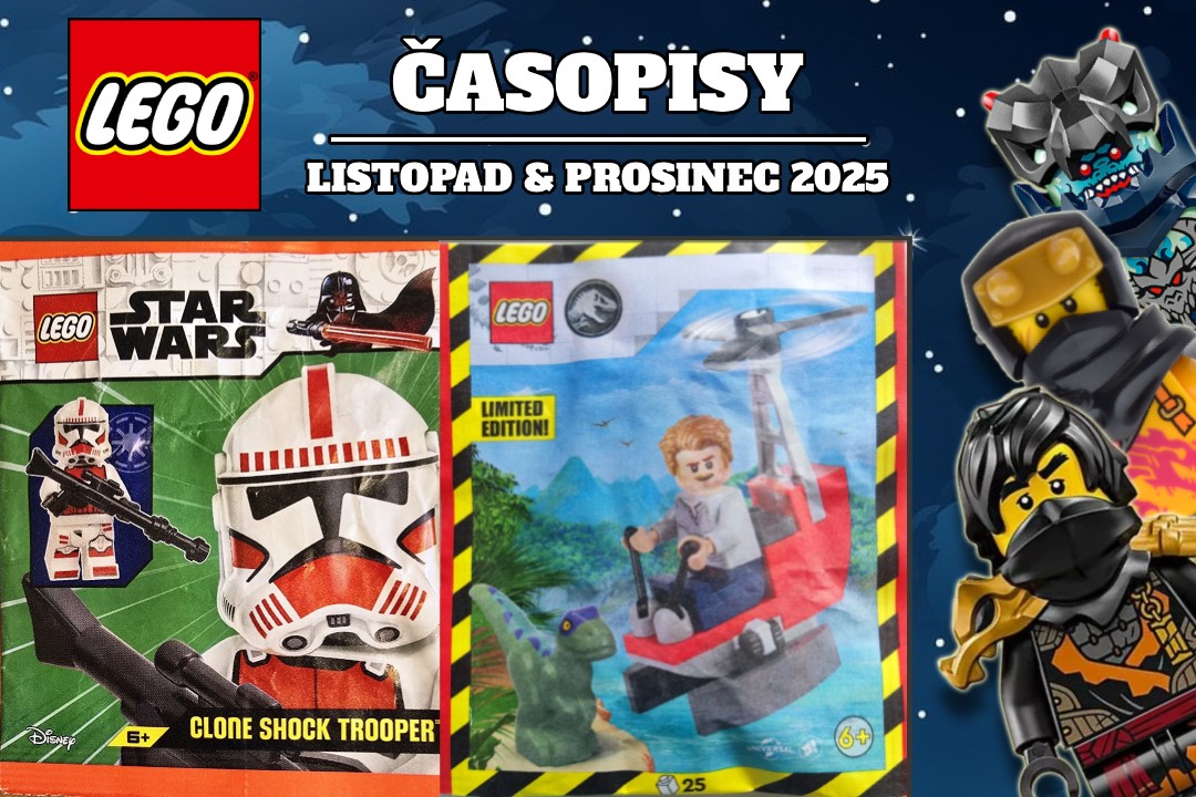 LEGO časopisy | listopad & prosinec 2025