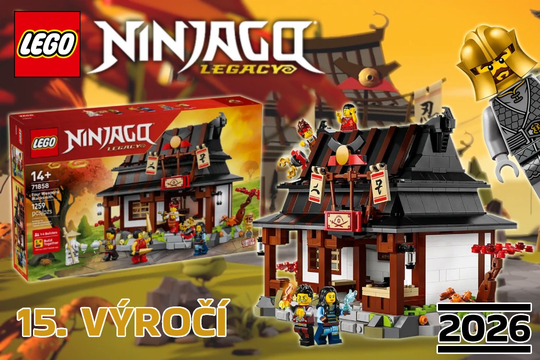 LEGO Ninjago 2026 - Kovárna Čtyři zbraně