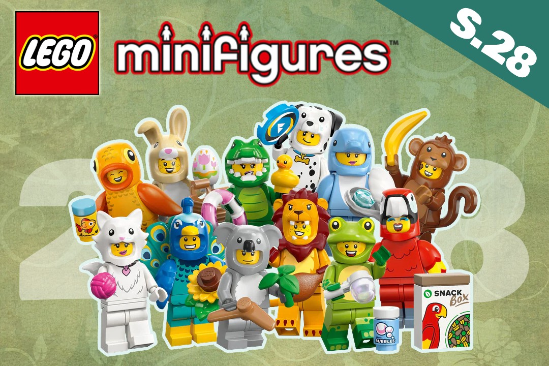 LEGO Minifigurková série 2026 - zvířecí obleky!