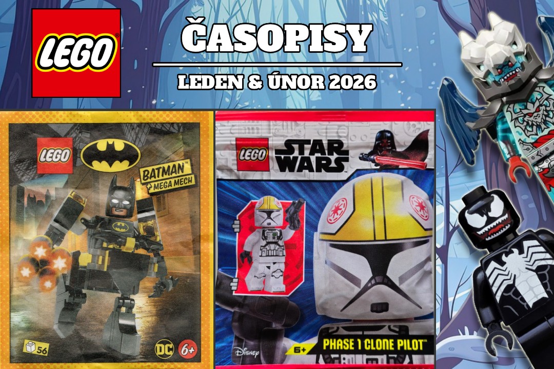 LEGO časopisy | leden & únor 2026