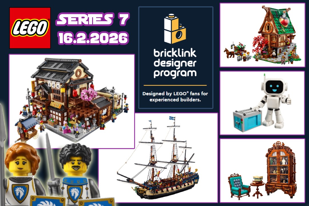 Bricklink Designer Program Series 7 je za rohem