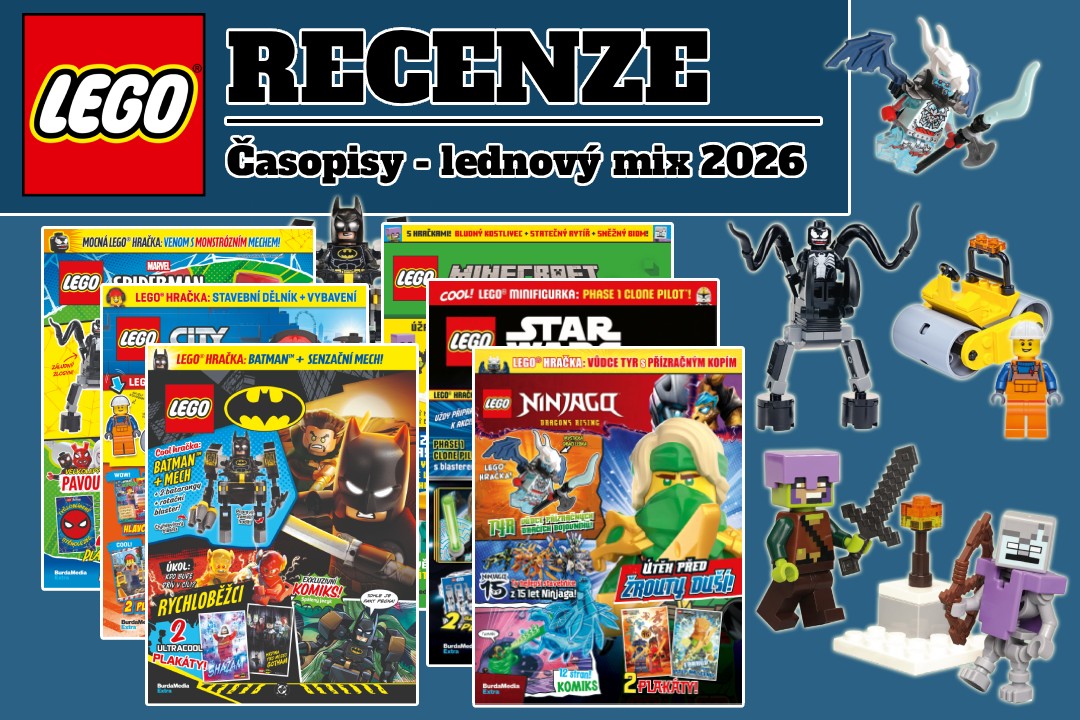 Recenze | Mix LEGO časopisů 1/26