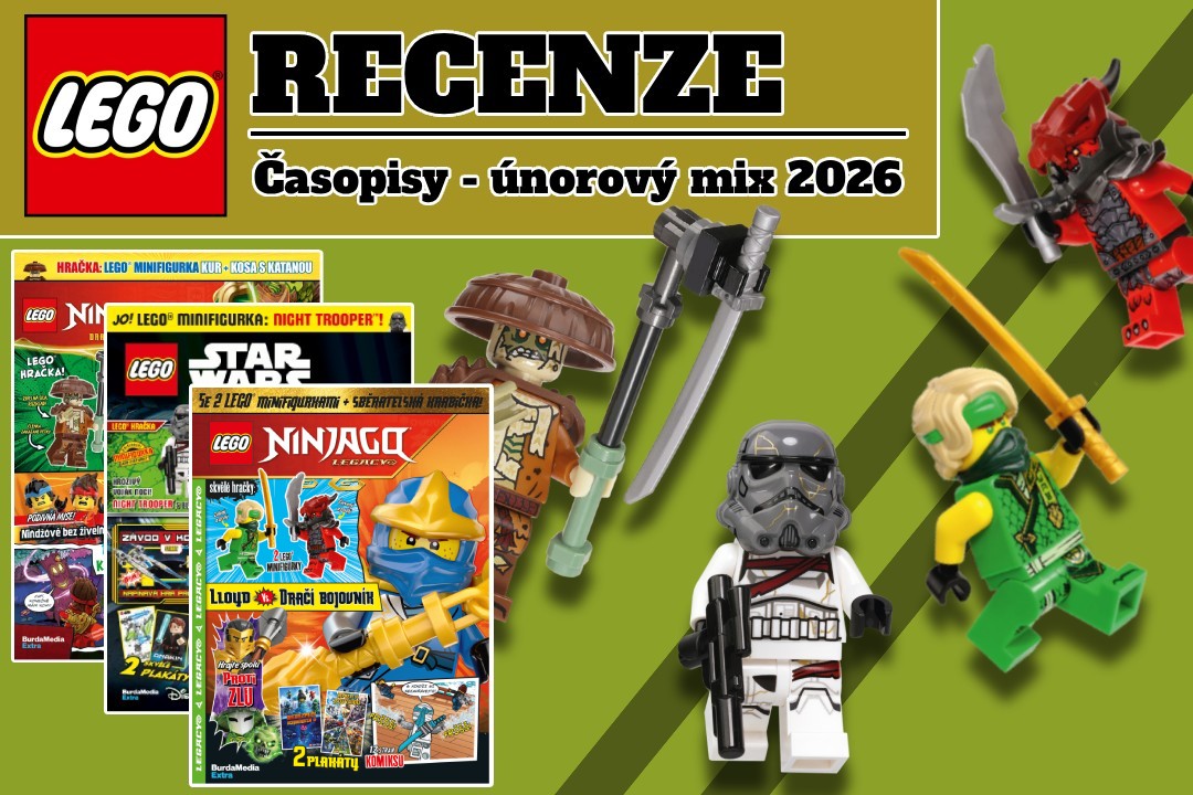 Recenze | Mix LEGO časopisů 2/26