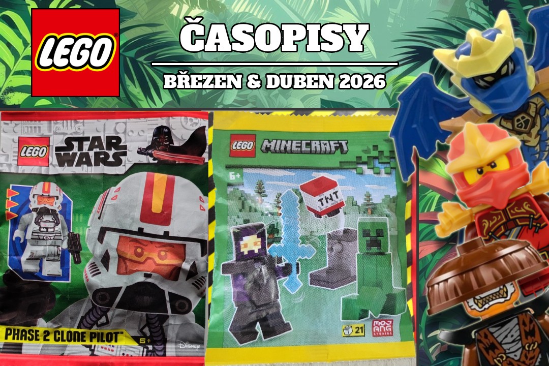 LEGO časopisy | březen & duben 2026