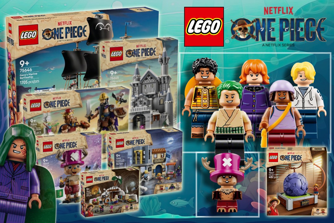 LEGO One Piece Season 2 sety vyplouvají na povrch!