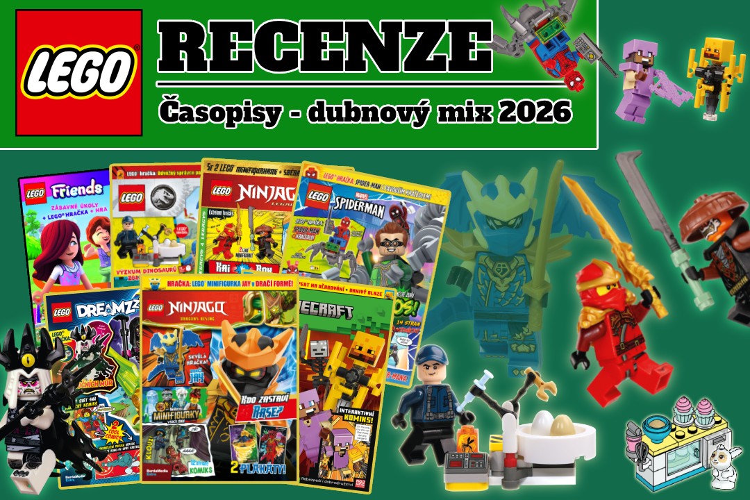 Recenze | Mix LEGO časopisů 4/26