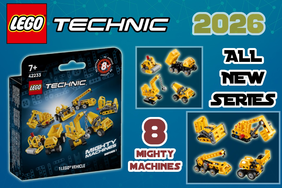 LEGO Technic léto 2026 (2. část) - Sběratelské mocné stroje?!