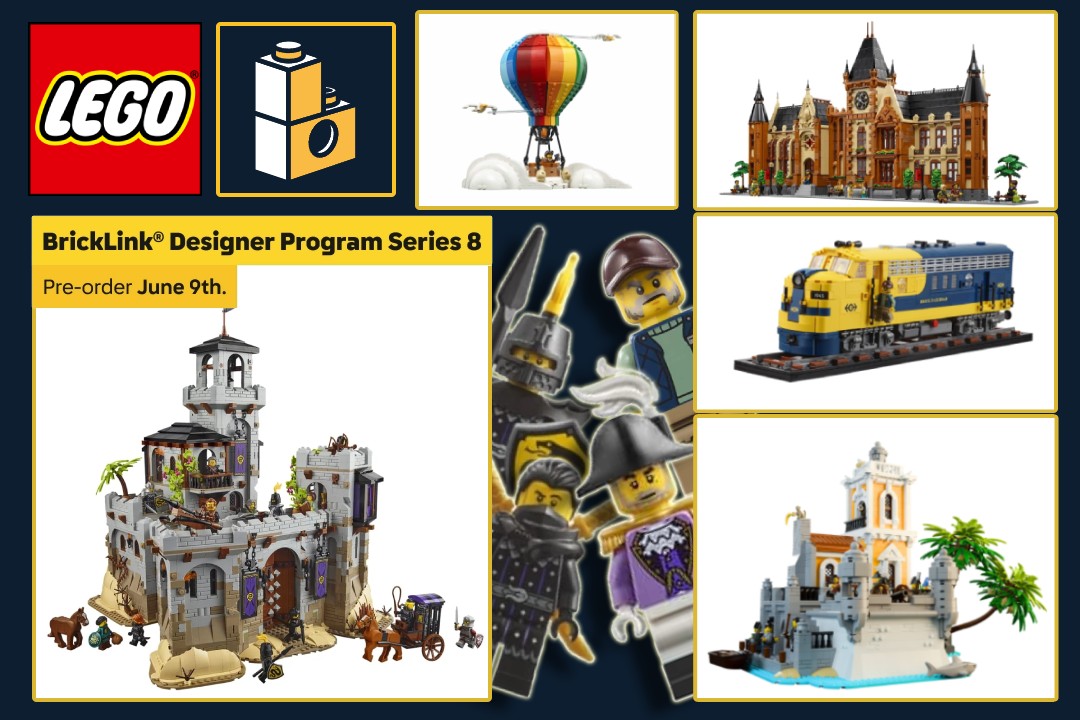 Bricklink Designer Program Series 8 již příští týden