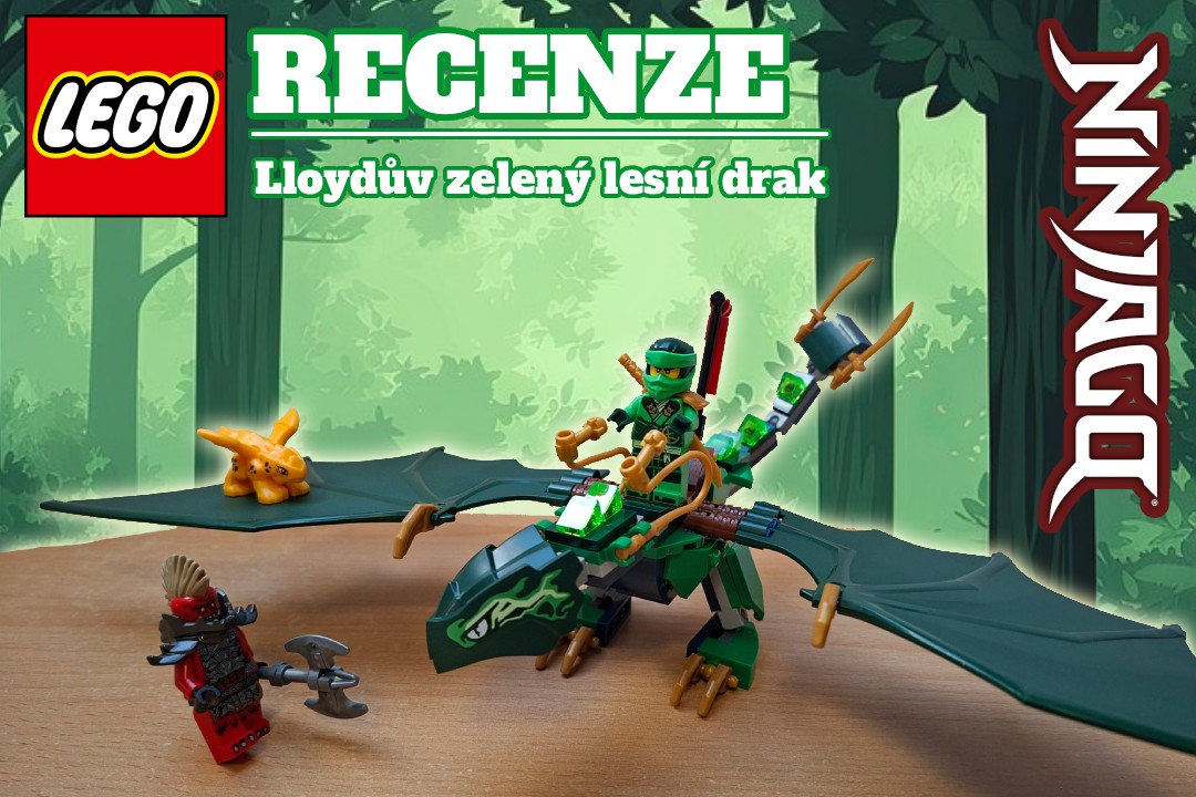 Recenze | LEGO 71829 Lloydův zelený lesní drak