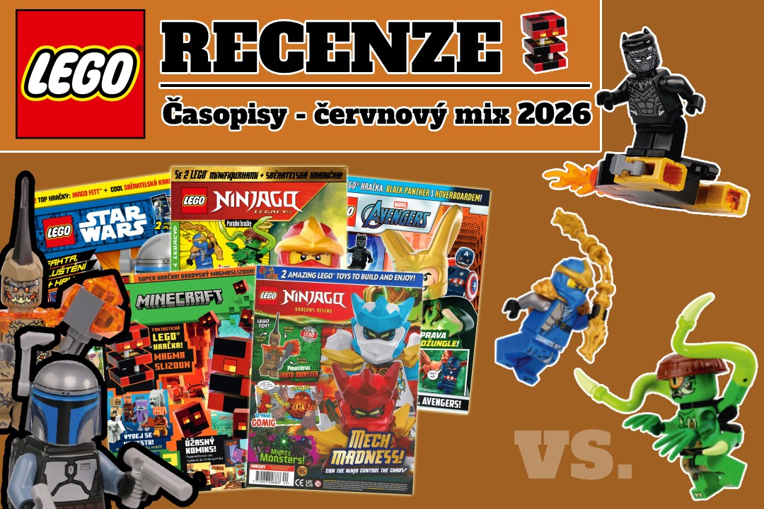 Recenze | Mix LEGO časopisů 6/26