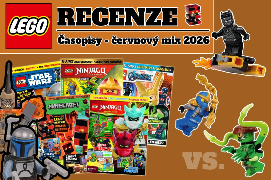 Recenze | Mix LEGO časopisů 6/26