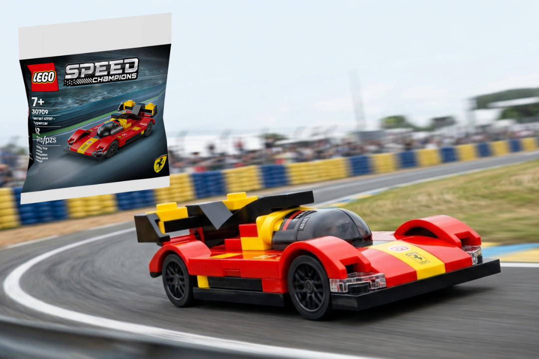 Speciální promo kód: LEGO Hyperauto Ferrari 499P zdarma k nákupu vybraných setů