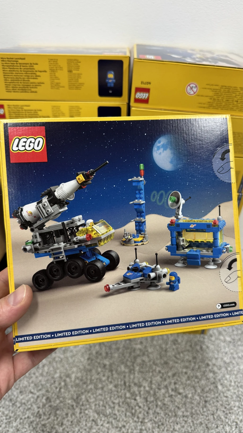 LEGO 40712 Miniaturní startovací rampa pro raketu