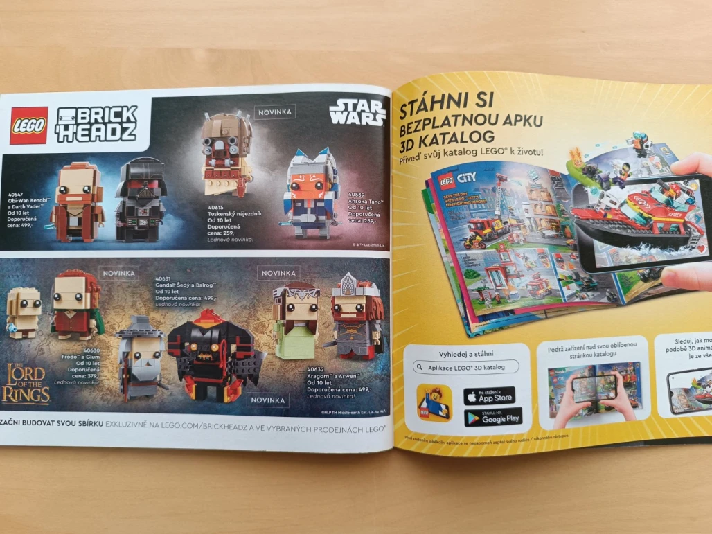 LEGO katalog 2023 leden - květen