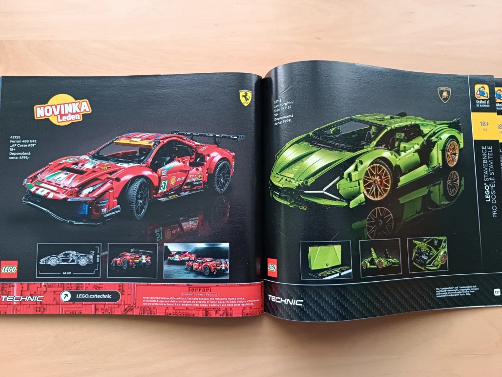 2x Lego katalog 2021