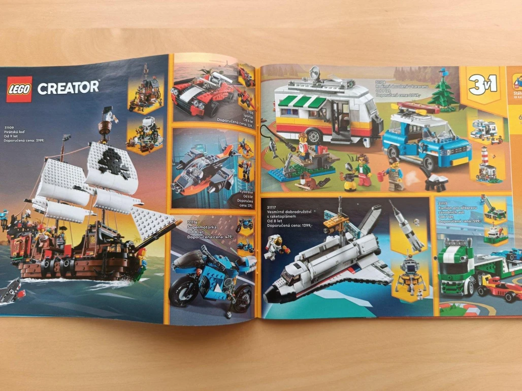 LEGO katalog 2022 leden - květen