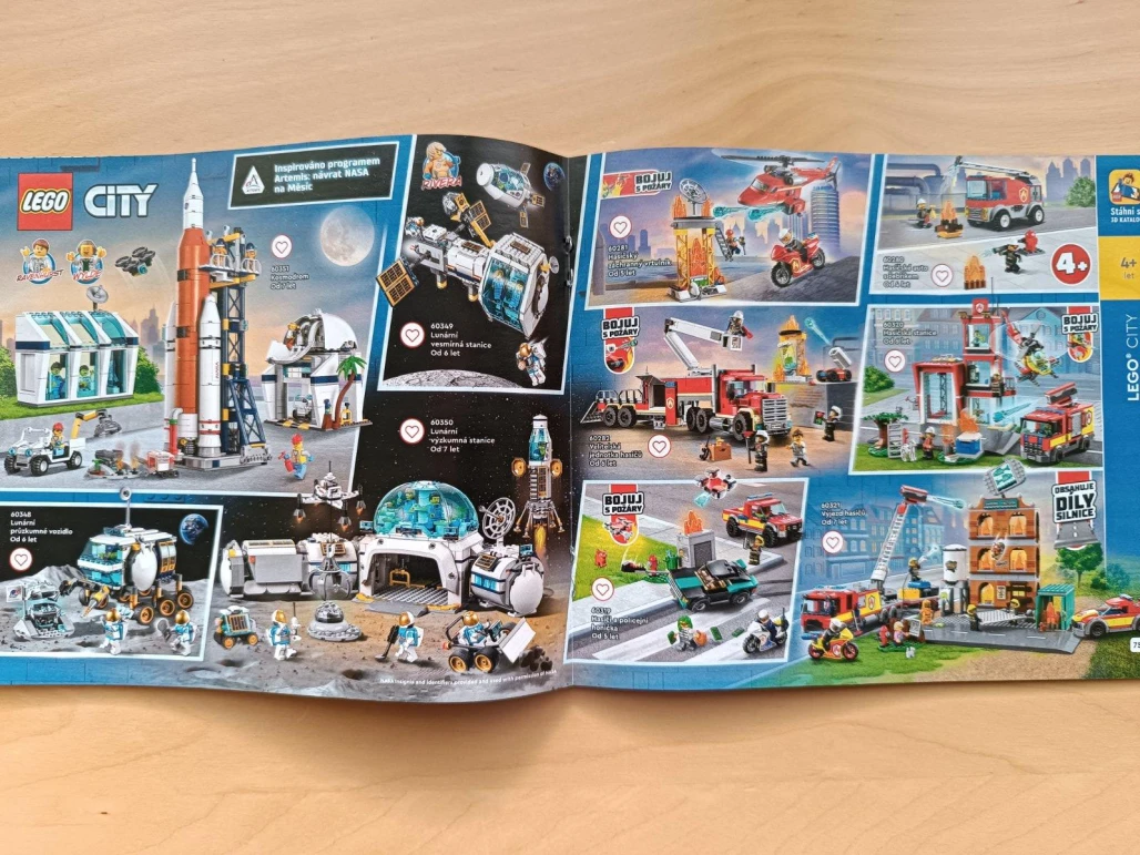 LEGO katalog 2022 červen - prosinec