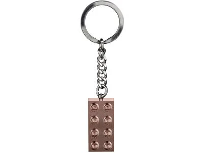 LEGO 853793 2x4 Rose Gold Key Chain