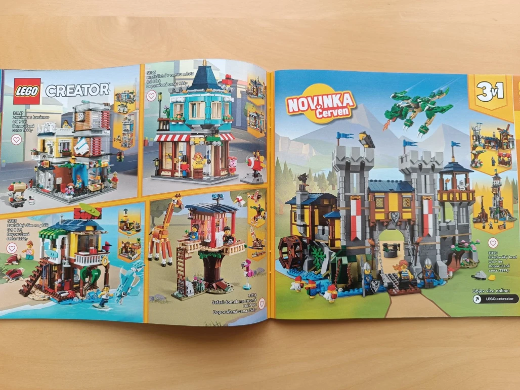 LEGO katalog 2021 červen - prosinec
