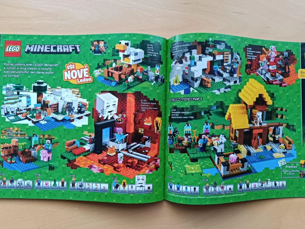 LEGO katalog 2018 leden - červen