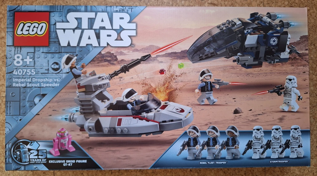 LEGO 40755 Imperiální výsadková loď vs. povstalecký průzkumný spídr