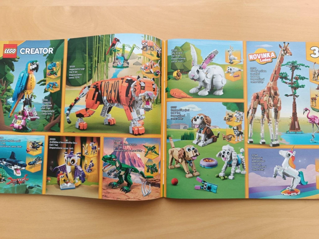 LEGO katalog 2024 leden - květen