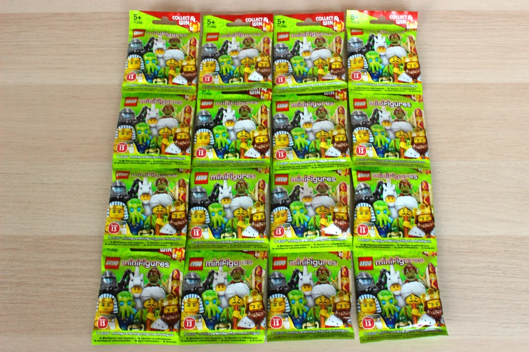 LEGO 71008-17 LEGO Minifigures - Series 13 - Complete