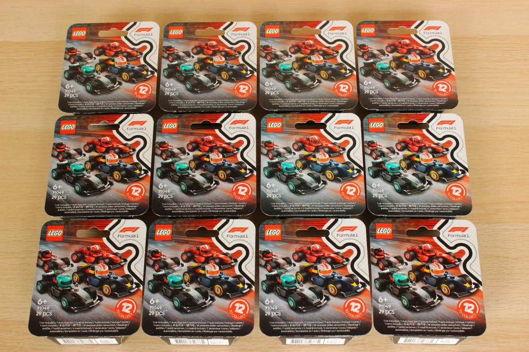LEGO 71049-0 Sběratelská závodní auta F1®