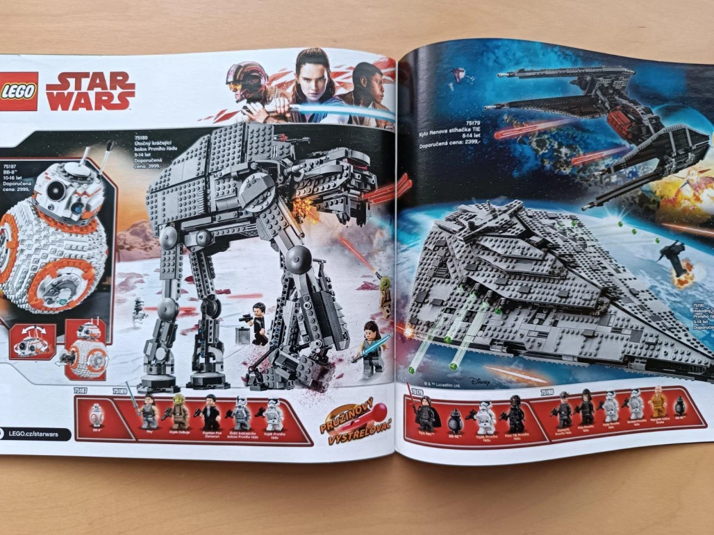 LEGO katalog 2018 leden - červen