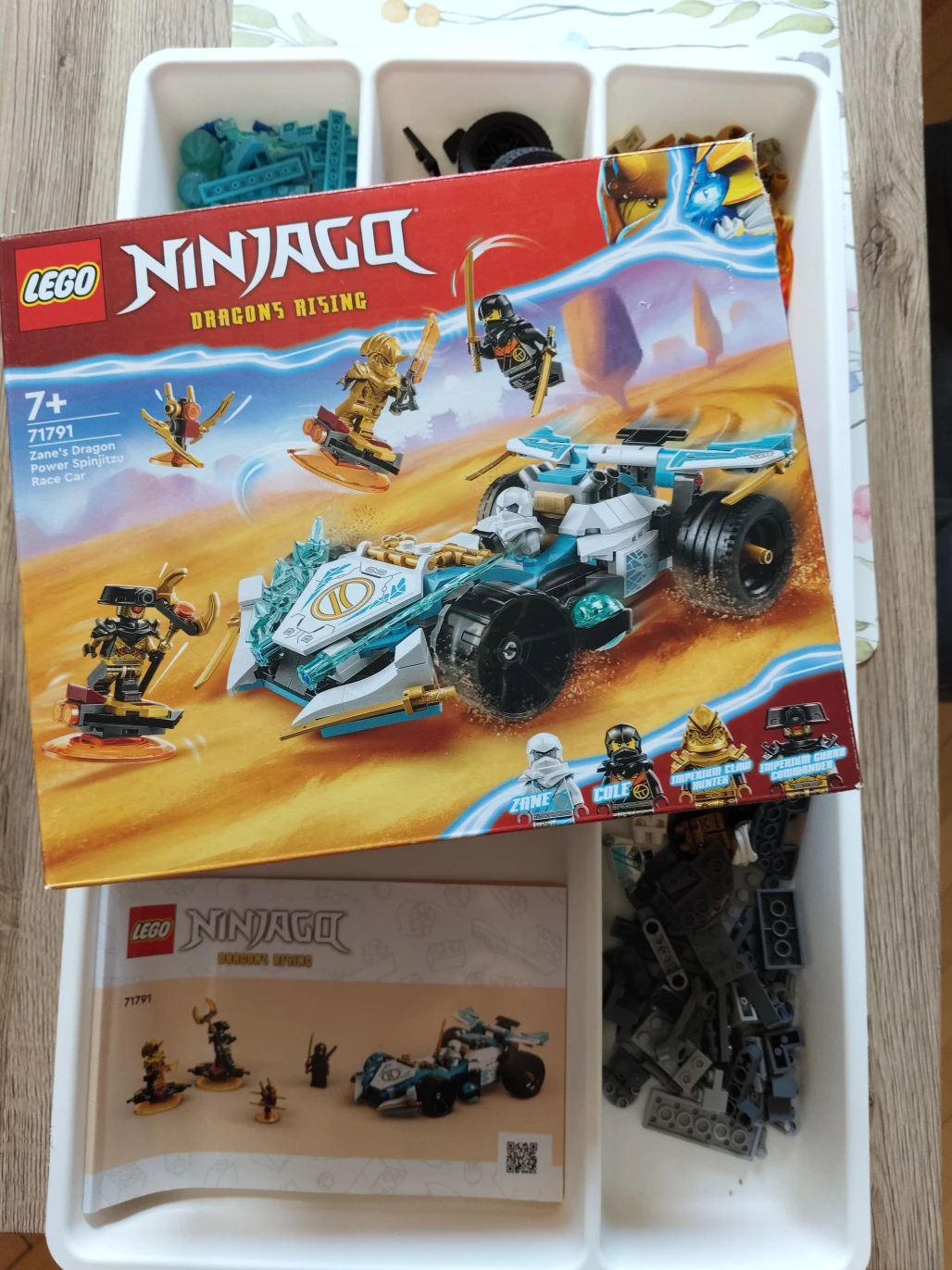 LEGO 71791 Zaneovo dračí Spinjitzu závodní auto