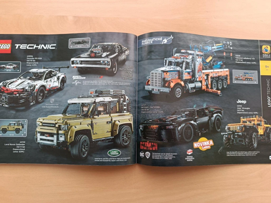 2x Lego katalog 2022