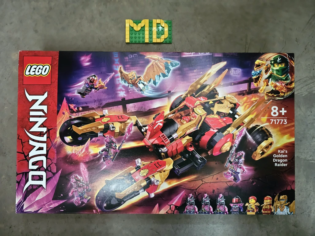 LEGO 71773 Kaiova zlatá dračí čtyřkolka