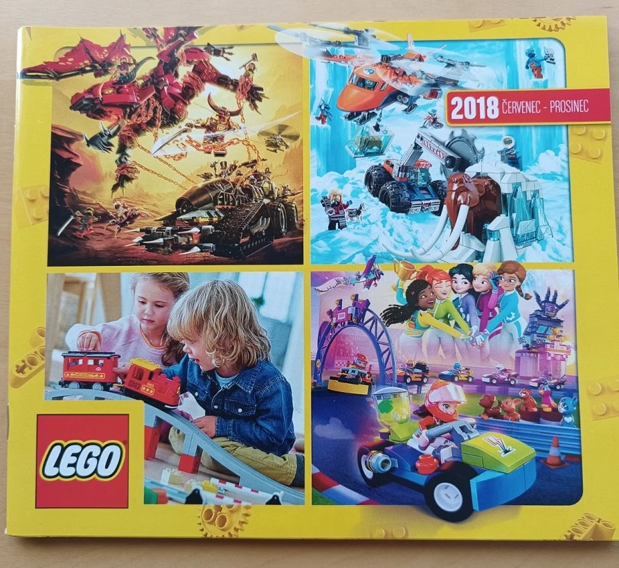 LEGO katalog 2018 červenec - prosinec