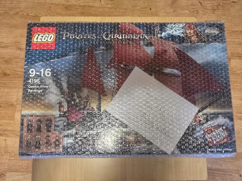 LEGO 4195 Pomsta královny Anny