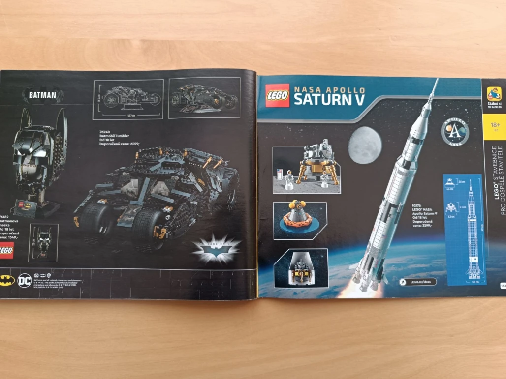 LEGO katalog 2022 leden - květen