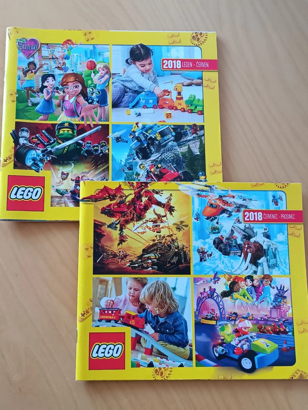 2x Lego katalog 2018