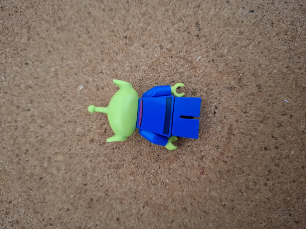 Alien, Disney, Series 1 (Minifigure Only without Stand and Accessories)