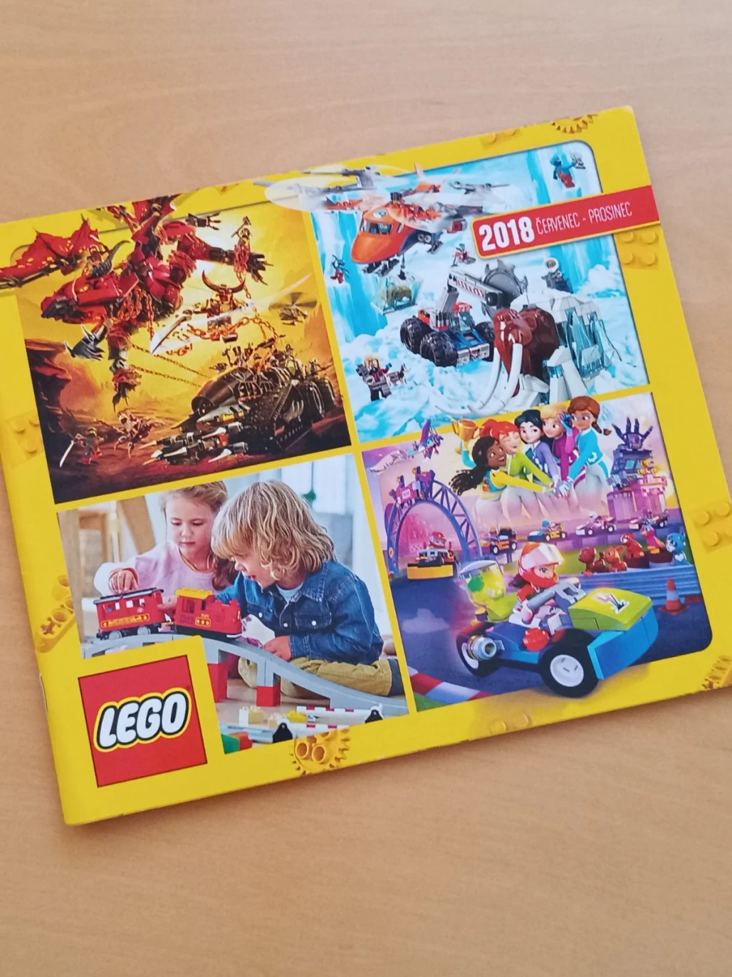 LEGO katalog 2018 červenec - prosinec