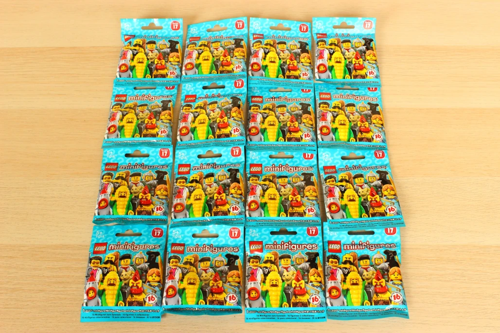 LEGO 71018-17 LEGO Minifigures - Series 17 - Complete