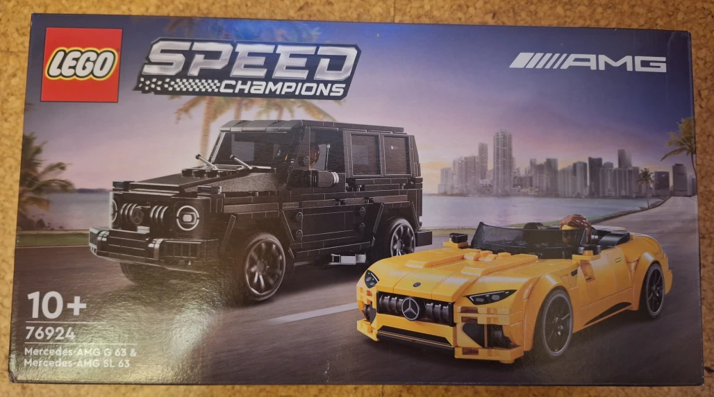 LEGO 76924 Mercedes-AMG G 63 a Mercedes-AMG SL 63