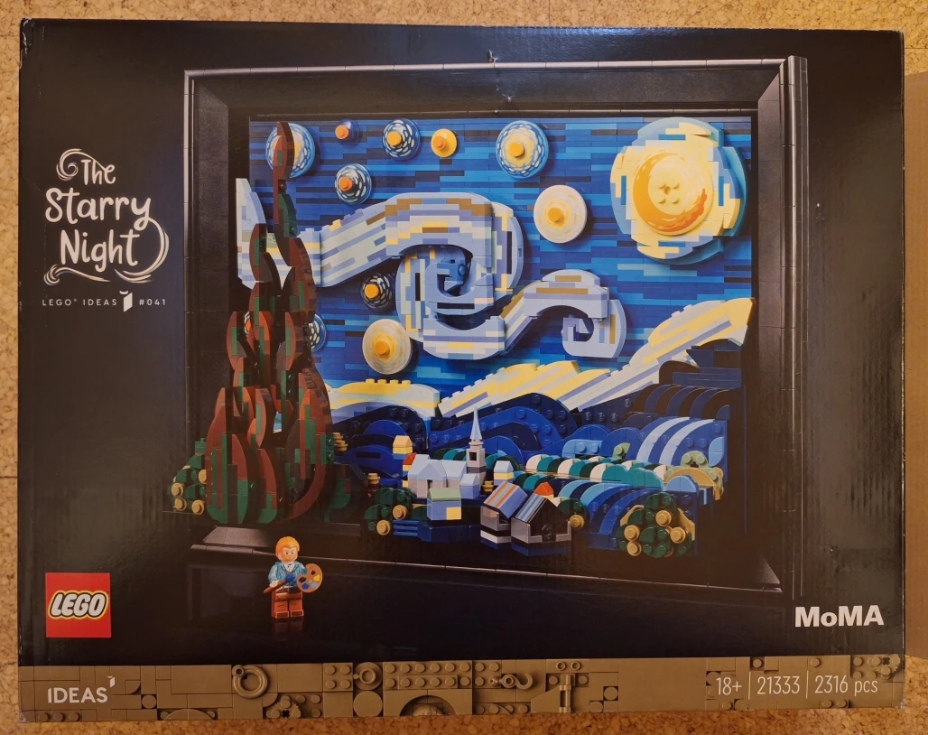 LEGO 21333 Vincent van Gogh – Hvězdná noc