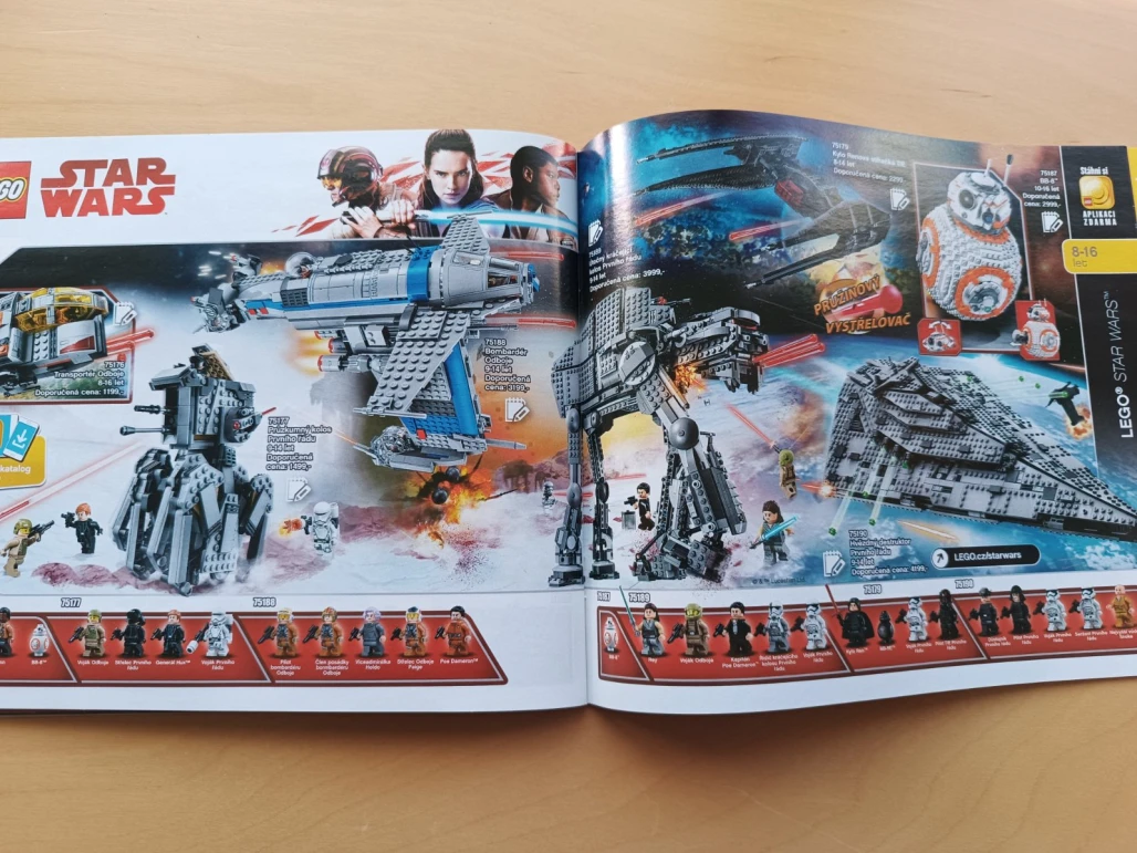 LEGO katalog 2018 červenec - prosinec